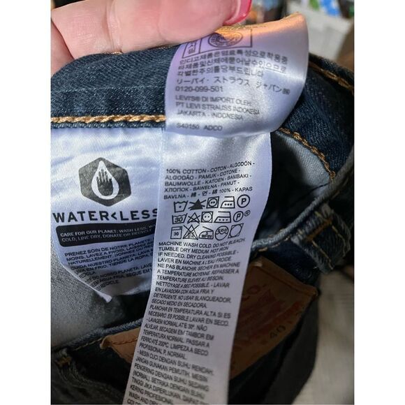 Levi’s 569 Light Wisker Straight Leg Jeans sz 40X32 - Picture 6 of 6